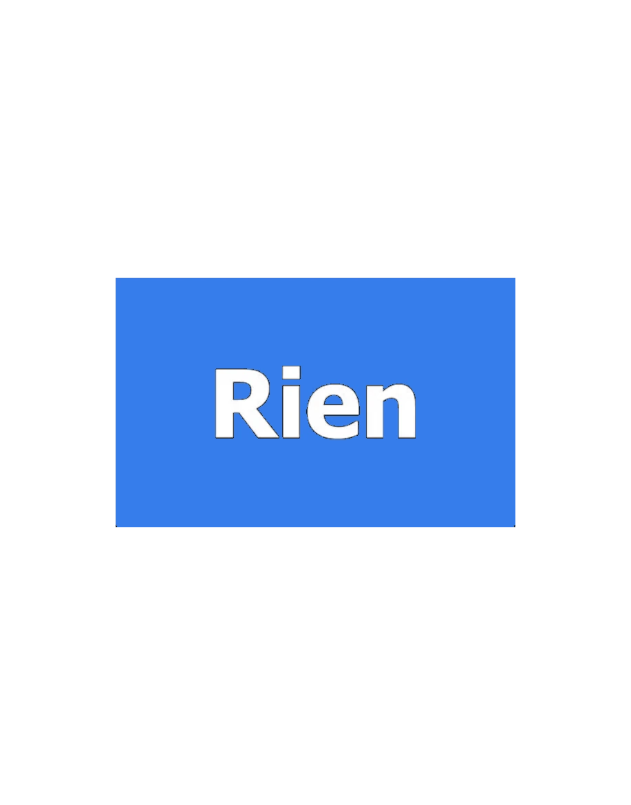 Nothing : petit rien pour budget serré